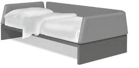 padded bed Poker sofa