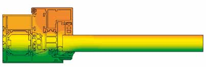 Rendimento» Avantis 70 HV include varie barriere atmosferiche, con guarnizioni appositamente progettate, un ampia camera di decompressione e drenaggio interno per una garanzia di totale resistenza