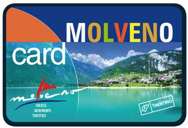 Molveno Card e animazione per bambini Al fine di rendere più appagante la vacanza, a tutti gli ospiti dell hotel verrà offerta gratuitamente la MOLVENO CARD che permetterà l'utilizzo