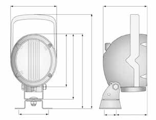 PROIETTORI DA LAVORO / HALOGEN WORK LIGHT 104 100 120 149 170 214 1 2