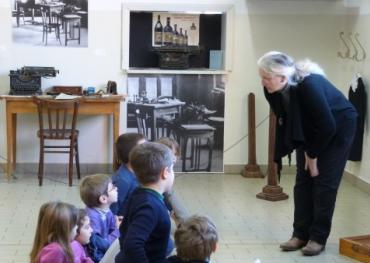 Durante la visita gli alunni hanno