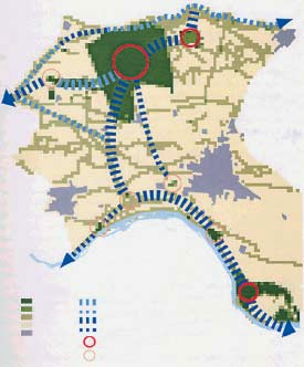 Palude di San Genuario Fiume Po Classi di naturalità Palazzolo Vercellese Eccellente Buona Media Bassa Nulla Fig. 1 - Carta della rete ecologica Dal Bosco della Partecipanza al fiume Po (da I.P.L.A.