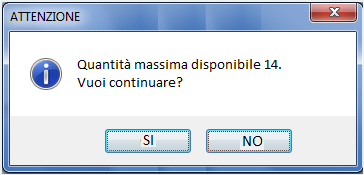 01100 nota var meno qtà 7= ------------------------------------------------------------- qtà 14 Nell'esempio sopra indicato la nota di variazione meno (01100) che si sta caricando può essere