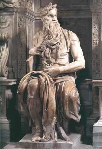 Venecija Još veći Michelangelov utjecaj može se primjetiti usporedi li se njegov kip Mojsija (1515.) s grobnice pape Julija II. u crkvi San Pietro in Vincoli u Rimu (sl.13) i Vittorijin kip sv.