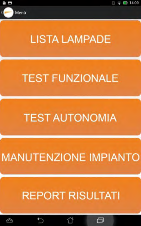 Una volta che l impianto è stato riconosciuto, apparirà a display la schermata seguente: AVVERTENZA: in fase di scansione della rete wi-fi dal dispositivo Android, una volta selezionata la rete Spy