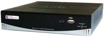 Videoregistratore digitale duplex 4 ingressi - No hard disk (SATA) - 50 frames - Motion detection - VGA - USB - Porta