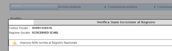 iscritto al registro Per poter presentare la comunicazione annuale è necessario integrare i dati già comunicati, con l aggiunta dell informazione relativa alla tipologia di prodotto immessa sul