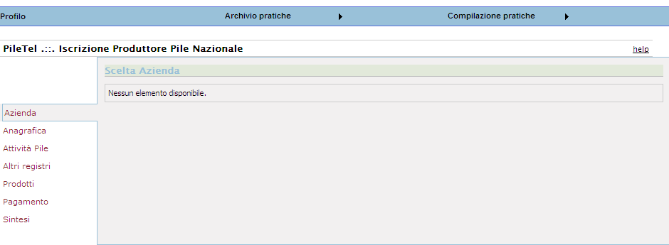 particolare l associazione tra legale rappresentante ed impresa (punto 4.2). Figura 7-2 Legale rappresentante non individuato 7.1.