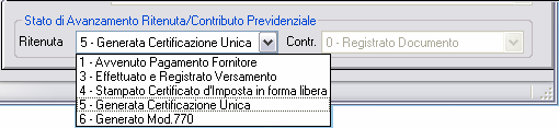 In sede di installazione di questo aggiornamento le seguenti movimentazioni, impostate con Codice CU pari a 3, sono state automaticamente reimpostate a 6 tramite trasformazione: - tutte le