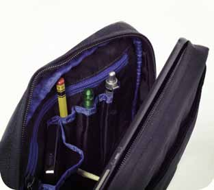 SHOULDER BAG WITH: burnished metal accessories, jacquard webbing,