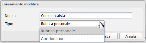 È possibile anche inviare comunicazioni a contatti non appartenenti ai condomini.