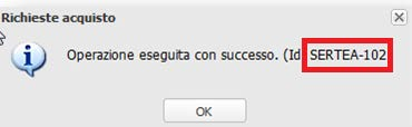 Riceverai una email all indirizzo di fatturazione (inserito nella sezione Impostazioni Contatto email) con la richiesta di carica e il codice identificativo da inserire nella