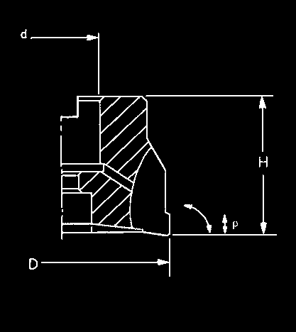 .0040 167,10 150,40 40 43,6 25 100 25 4 4 Fresa ad inserti per spianatura a 75 con attacco a manicotto pagina 306 Fresa ad inserti per spianare a 75 con attacco a manicotto, corpo della fresa con