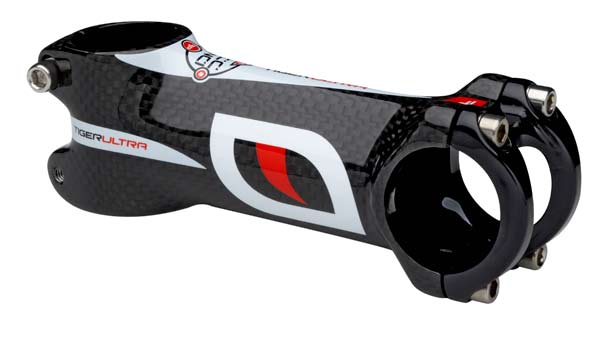 TIGERULTRA 3K TIGERULTRA 3K Attacco manubrio alu-carbon Alu-carbon stem Material: forged aluminum, 3K carbon