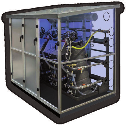 Moduli termici a gas premiscelati a condensazione Modalità di fornitura CLASSE 5 NOx Corpi caldaia singoli forniti con imballo in cartone.