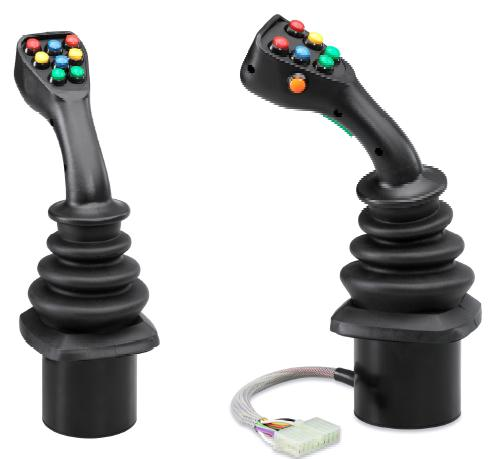 Generalità: I joystick della serie JEO servono per comandare elettricamente a distanza utenze ad azionamento elettromagnetico di tipo on-off, normalmente costituite da elettrovalvole di controllo