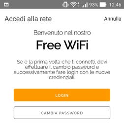 REGISTRAZIONE E PRIMO ACCESSO La prima volta che si accede alla rete Wi-Fi a bordo dei mezzi di Trieste Trasporti è necessario registrarsi al servizio.