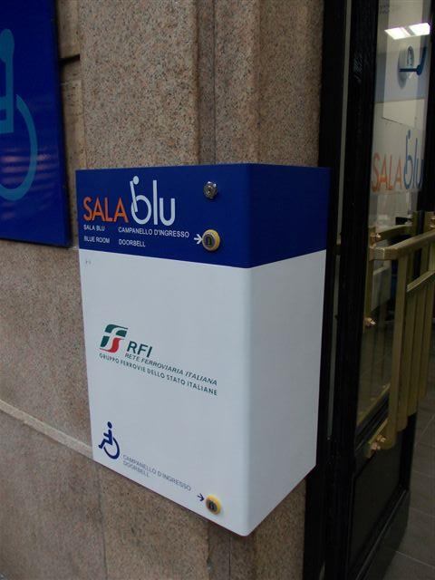 TARGA DELLA SALA BLU