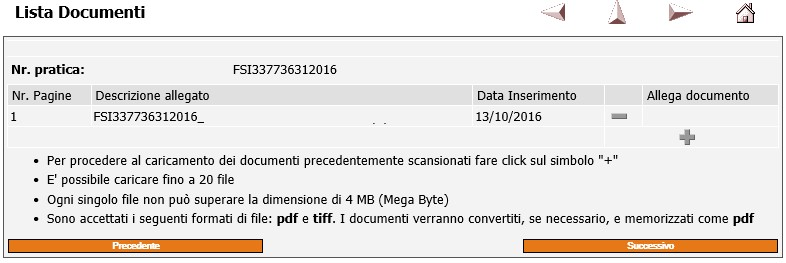 Come allegare la Prescrizione Medica 2/3 Questa videata ti richiede di