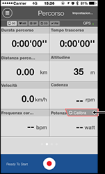 Calibrazione del sensore di potenza Quando si usa continuamente il sensore di potenza, potrebbe verificarsi una leggera variazione nello stato di assenza carico.