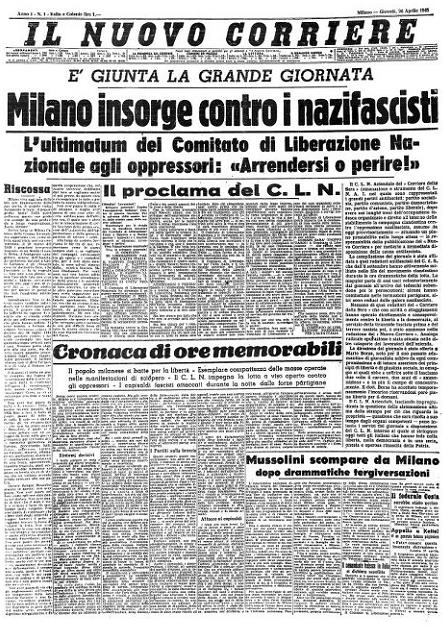 Il Corriere della sera L Avanti