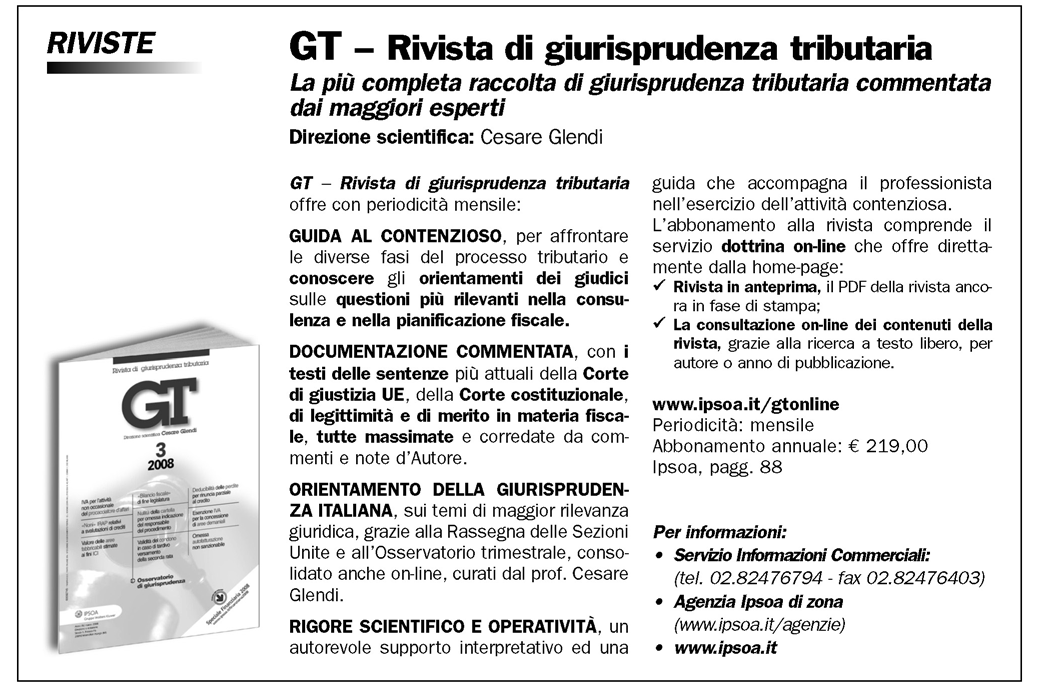 definitiva, considerando che l effetto di cristallizzazione si manifesta solo ai fini dell aliquota (ai sensi dell art. 93, lett.