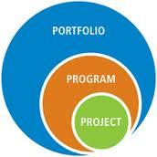 Un PROGRAMMA è un insieme di Progetti Un PORTAFOGLIO è un