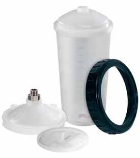 ) KIT MONOUSO (3 Tazze M&S + 1 Supporto tazza M + 2 filtri 250 μ + 1 filtro 125μ) Per modelli: AZ30 HTE - AZ3 HTE - AZ40 HTE AV KIT SUPPORTO TAZZA (1 Supporto tazza G1/4 M + 1 Ghiera) Per modelli: