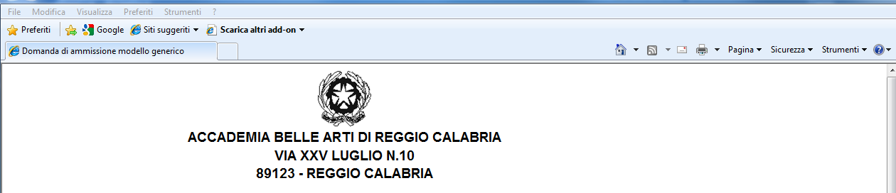 Inserire i dati nel menu di scelta. Nel caso di minorenni inserire gli estremi del documento del genitore. Scegliere dal menu a tendina il tipo di Stampa: Explorer, Pdf o Word.