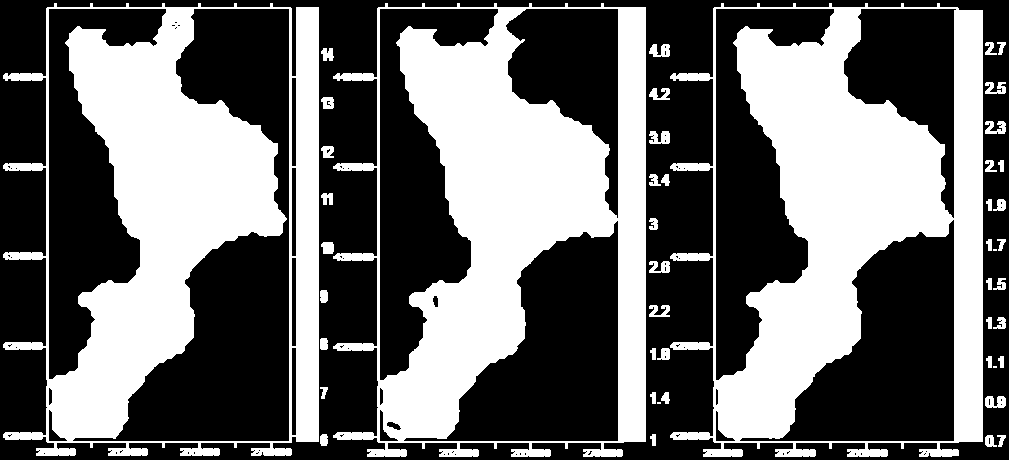 fattore di interesse, di ottenere la distribuzione sul territorio regionale del numero di eventi che eccedono tale soglia.