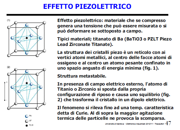 Trasduttori: