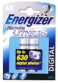 Pile per foto al litio VOLT L91 Blister 2 stilo litio (Energizer) 6,60 L92