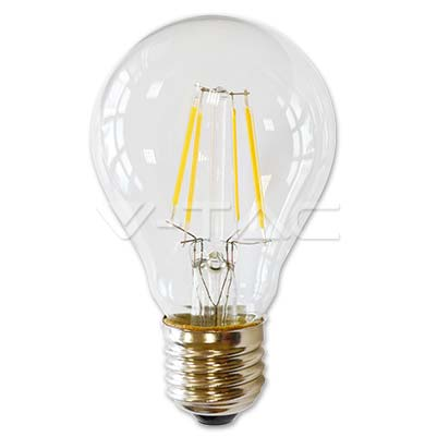 550 4,74 10274 Bianco naturale 6 W - 550 4,74 Lampada a filamento LED a candela Attacco : E14 Dimensioni : Ø 35 x h 100 mm Codice Descrizione Prezzo