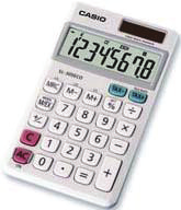 LOLTRI TSIL 081X 444 alcolatrice tascabile a 8 cifre con corpo in plastica riciclata, ampio display, conversioni valuta, memoria.