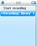 WAV dove XXX rappresenta il numero di registrazione generato in automatico.) 5 È possibile trovare questo file in > Libreria registrazioni. 4.