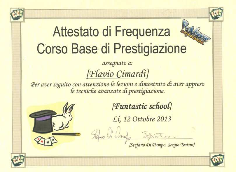 Furono quasi 413 anni di studio nascosto ai babbani, ma finalmente una nuova vita magica con la frequentazione di una scuola moderna di magia a Milano, nota come Funtasticschool.