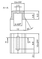 Magnetic sensors are electric detectors that act with a magnetic field; fitted on the extruded barrel, they detect the magnetic field produced by a plastoferrite disk mounted inside the piston.