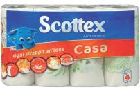 Scottex 4 rotoli Detersivo Liquido Bio Presto Blu 23 lavaggi 1571 ml ( 1,27 al litro) Ammorbidente Felce Azzurra Paglieri Classico/Pelli Sensibili