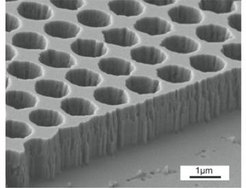 Pattern superficiali alla micro o nanoscala (di dimensioni tipiche comparabili