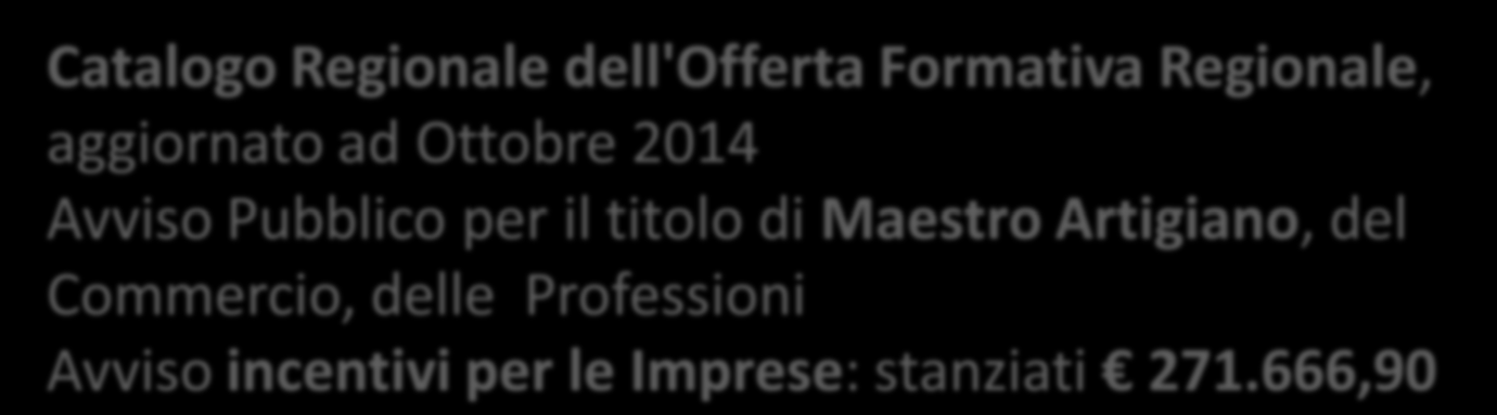 Apprendistato per la qualifica e il diploma professionale Durata e incentivi La durata del contratto può arrivare fino