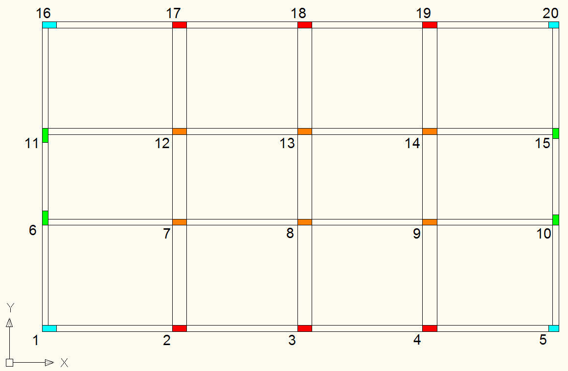 Figura 6.a Selezione degli elementi rappresentativi dell edificio; a.