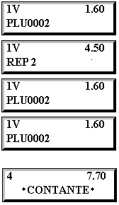 5.11 SCONTO QUANTITA M X N PROGRAMMAZIONI: vedi paragrafi 2.2 e 2.7 programmazione ARTICOLI (PLU) e SCONTI/PROMOZIONI Il registratore di cassa consente di effettuare promozioni di tipo M x N (es.