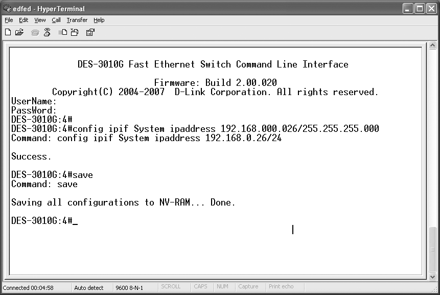 Indirizzo IP dello switch Si può accedere all interfaccia dell utente basata su web dello switch utilizzando Microsoft Internet Explorer.