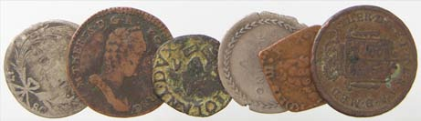 1809 e 1810 - Lotto di 7 monete MB BB OFF.