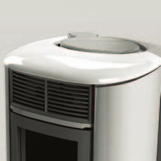 Aris Plus è dotata di ventilatore per la produzione di aria calda canalizzabile in un altro