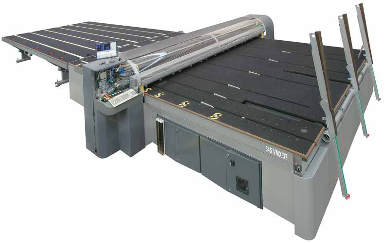 LINES LINEE 536 LAM 546 LAM 3 4 2 1 2 Retractable positioning device Fastest positioning speed and easy sheets handling.