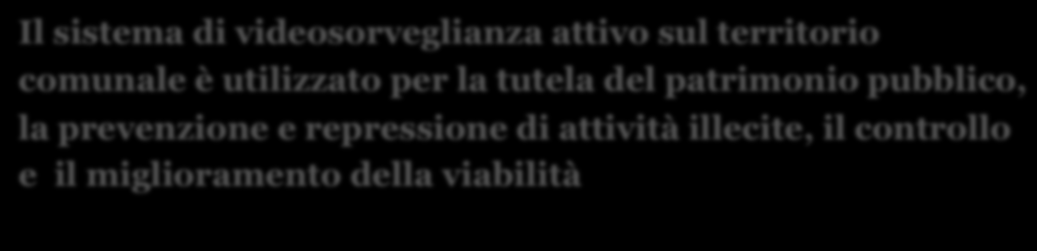 videosorveglianza attive oggi sul territorio a presidio della dorsale San Felice, via Morandi, Segrate centro e Centroparco