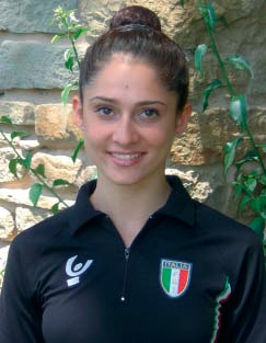 24 Marinella Falca Nome: Marinella Cognome: Falca Terlizzi (Ba), 01 maggio 1986 Società: Adriatica Monopoli Campionato Europei 2001 a Ginevra 3 Campionati del Mondo 2003 a Budapest Attrezzo