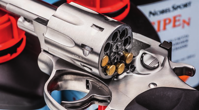 Ruger Sp101 calibro.22 lr PROVA revolver l impulso per lo sparo.
