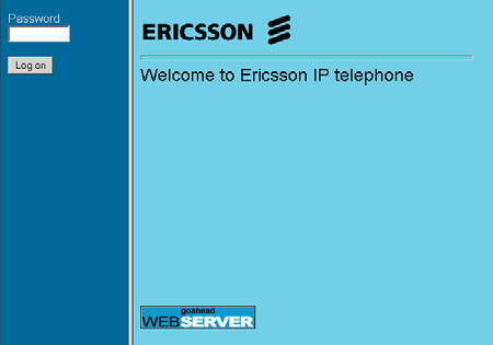 Server Web Accesso al telefono IP da PC Dal PC: http://pc123-45... Immettere l'indirizzo Web nel campo dell'indirizzo del browser Web. (Indirizzo di esempio abbreviato).